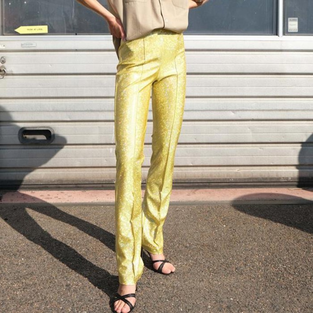 COPY - Saks Potts Lissi Pants in Citrus Shimmer